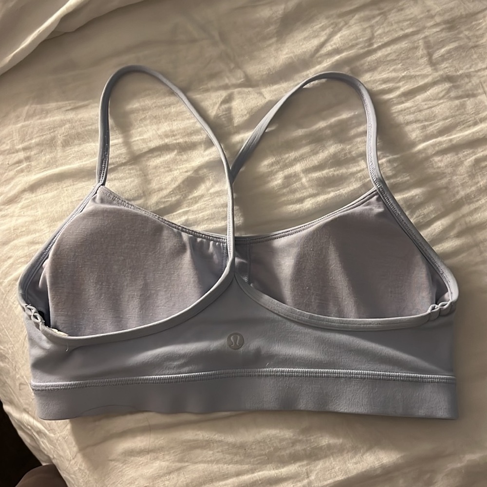 Light blue lululemon sports bra - Picture 2 of 3